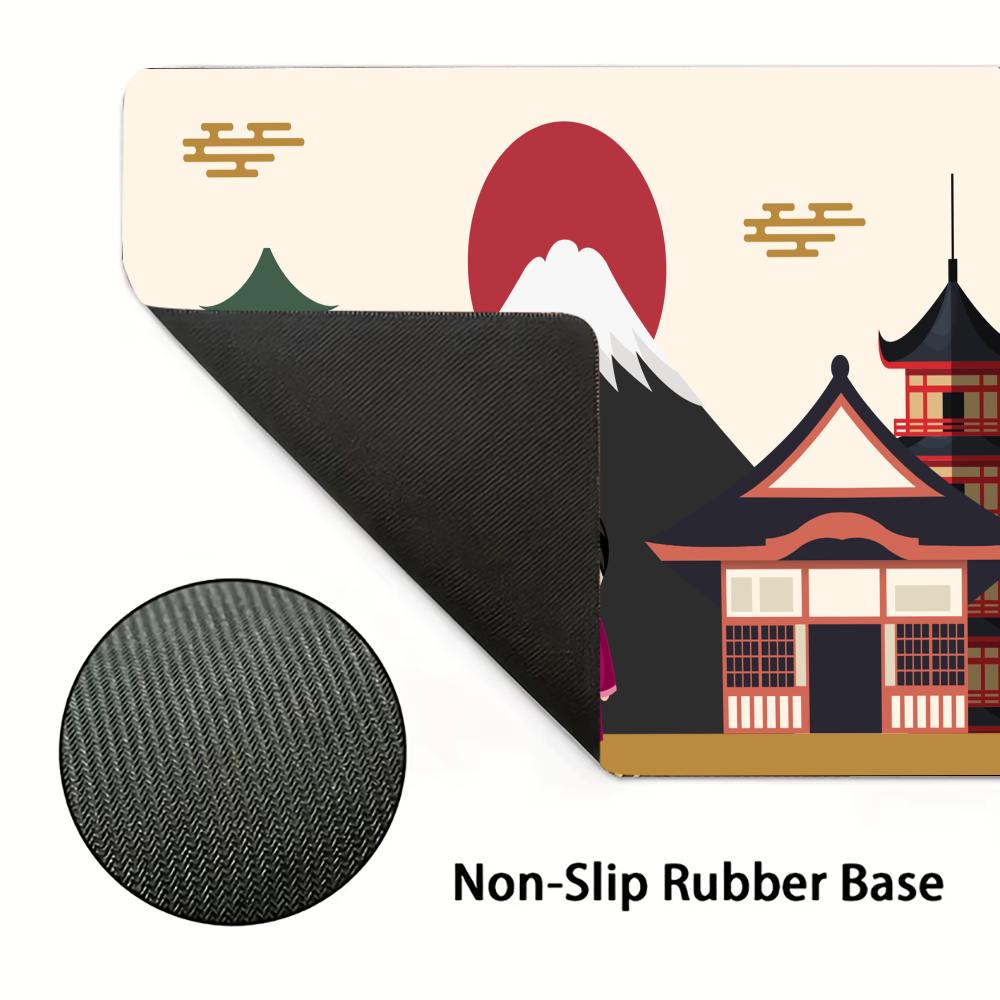 Japanese-style Mouse Pads Pc A - огляд і ціна Desk Setup Rug