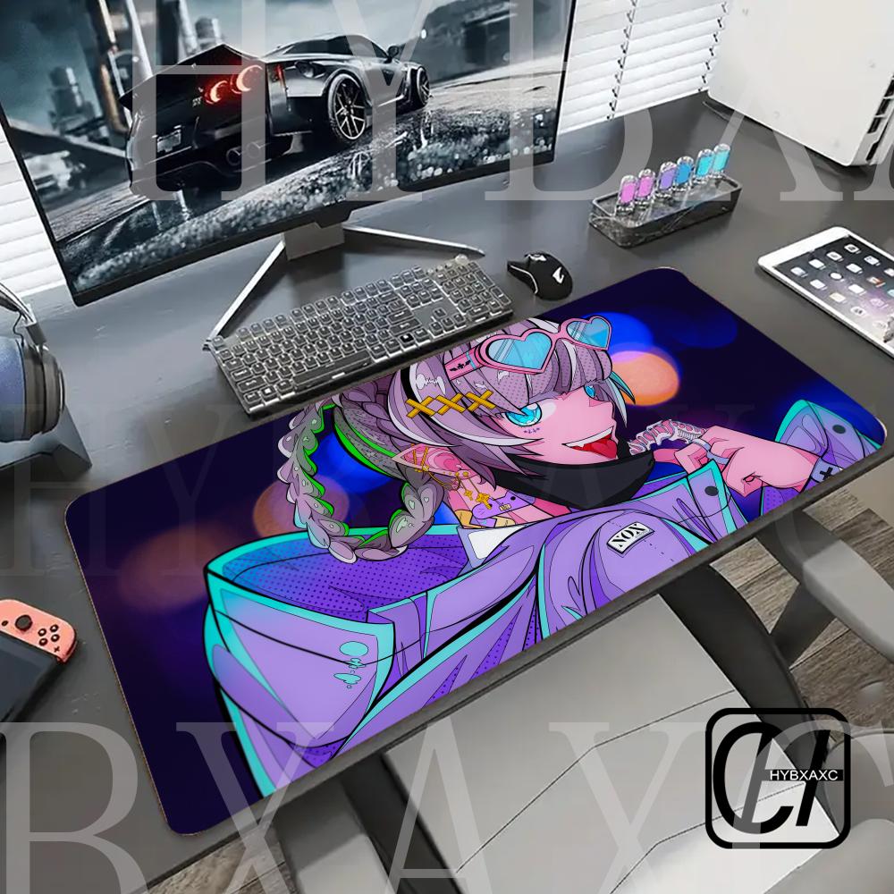 XXL Anime Call of The Night Mo - огляд і ціна Desk Setup Rug